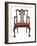 Mahogany ribbon back chair, 1906-Shirley Slocombe-Framed Giclee Print