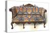Mahogany sofa, 1906-Shirley Slocombe-Stretched Canvas