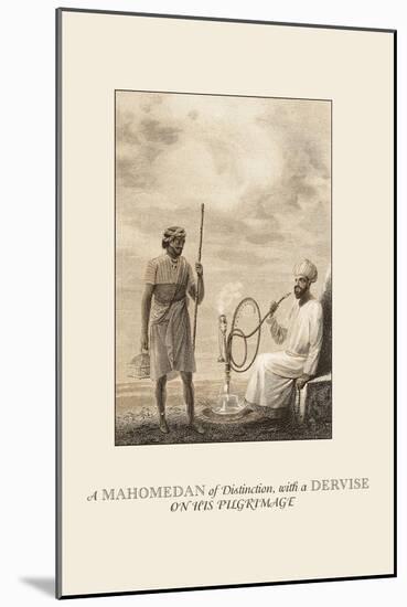 Mahomedan of Distinction-Baron De Montalemert-Mounted Art Print