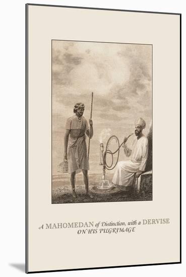 Mahomedan of Distinction-Baron De Montalemert-Mounted Art Print