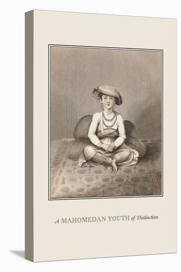 Mahomedan Youth of Distinction-Baron De Montalemert-Stretched Canvas