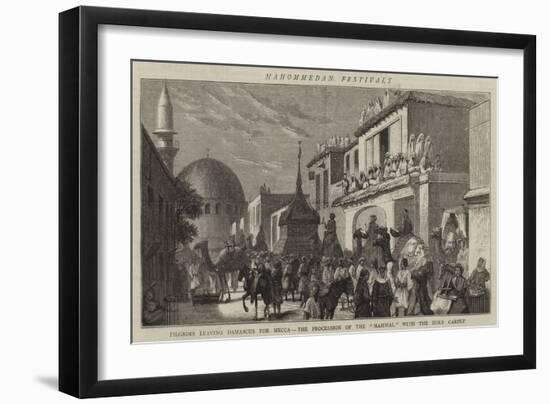 Mahommedan Festivals-null-Framed Giclee Print