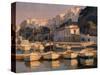 Mahon Port-Kiku Poch-Stretched Canvas