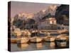 Mahon Port-Kiku Poch-Stretched Canvas