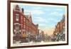 Mahoning Street, Punxutawney, Pennsylvania-null-Framed Art Print
