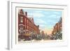 Mahoning Street, Punxutawney, Pennsylvania-null-Framed Art Print