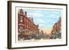 Mahoning Street, Punxutawney, Pennsylvania-null-Framed Art Print