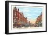 Mahoning Street, Punxutawney, Pennsylvania-null-Framed Art Print