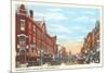 Mahoning Street, Punxutawney, Pennsylvania-null-Mounted Premium Giclee Print