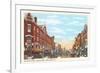 Mahoning Street, Punxutawney, Pennsylvania-null-Framed Art Print