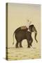 Mahout on an Elephant-null-Stretched Canvas