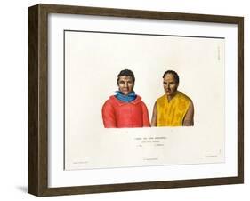 Mai and Téffaanora-Ambroise Tardieu-Framed Giclee Print