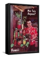 Mai Tais Anyone? Tiki Cocktails-null-Framed Stretched Canvas