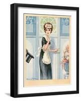 Maid, Milliere-Maurice Milliere-Framed Art Print