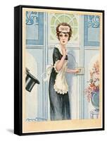 Maid, Milliere-Maurice Milliere-Framed Stretched Canvas