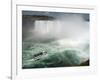 Maid of the Mist Boat Ride, at the Base of Niagara Falls, Canadian Side, Ontario, Canada-Ethel Davies-Framed Photographic Print