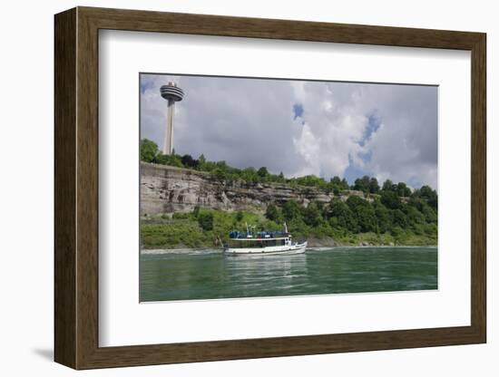 Maid of the Mist Sightseeing Boat, Niagara Falls, Ontario, Canada-Cindy Miller Hopkins-Framed Photographic Print