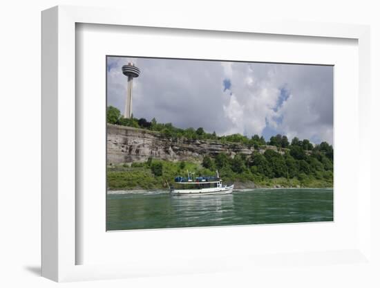 Maid of the Mist Sightseeing Boat, Niagara Falls, Ontario, Canada-Cindy Miller Hopkins-Framed Photographic Print