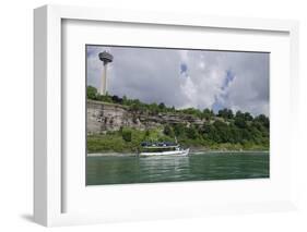 Maid of the Mist Sightseeing Boat, Niagara Falls, Ontario, Canada-Cindy Miller Hopkins-Framed Photographic Print