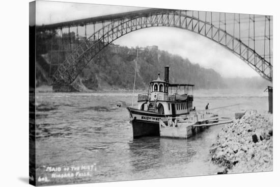 Maid of the Mist, Tourist Boat, Niagara Falls, Usa/Canada, C1930S-Marjorie Bullock-Stretched Canvas