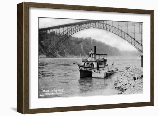 Maid of the Mist, Tourist Boat, Niagara Falls, Usa/Canada, C1930S-Marjorie Bullock-Framed Giclee Print