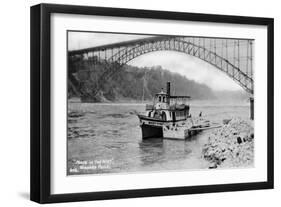 Maid of the Mist, Tourist Boat, Niagara Falls, Usa/Canada, C1930S-Marjorie Bullock-Framed Giclee Print