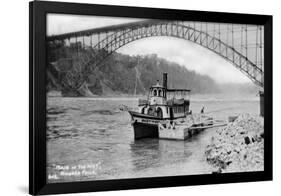 Maid of the Mist, Tourist Boat, Niagara Falls, Usa/Canada, C1930S-Marjorie Bullock-Framed Giclee Print