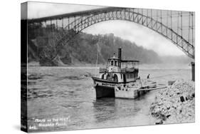 Maid of the Mist, Tourist Boat, Niagara Falls, Usa/Canada, C1930S-Marjorie Bullock-Stretched Canvas