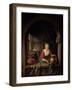 Maid Servant at a Window-Gerrit or Gerard Dou-Framed Giclee Print