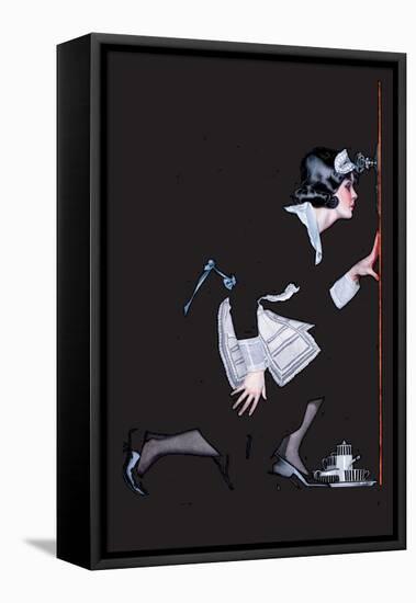 Maid to Spy-C. Coles Phillips-Framed Stretched Canvas