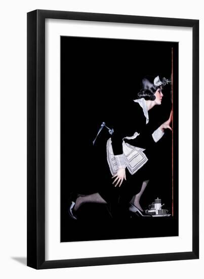 Maid to Spy-C. Coles Phillips-Framed Art Print