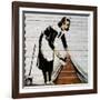 Maid-Banksy-Framed Giclee Print