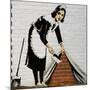 Maid-Banksy-Mounted Giclee Print