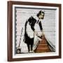 Maid-Banksy-Framed Giclee Print