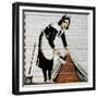 Maid-Banksy-Framed Giclee Print