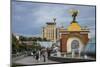 Maidan Nezalezhnosti, Center of Kiev, Ukraine, Europe-Michael Runkel-Mounted Photographic Print