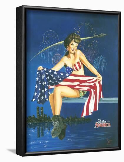 Maiden America-Scott Westmoreland-Framed Art Print