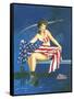 Maiden America-Scott Westmoreland-Framed Stretched Canvas