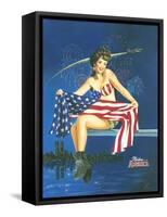 Maiden America-Scott Westmoreland-Framed Stretched Canvas