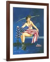 Maiden America-Scott Westmoreland-Framed Art Print