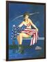 Maiden America-Scott Westmoreland-Framed Art Print