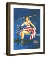 Maiden America-Scott Westmoreland-Framed Art Print