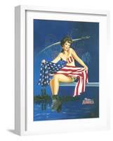 Maiden America-Scott Westmoreland-Framed Art Print