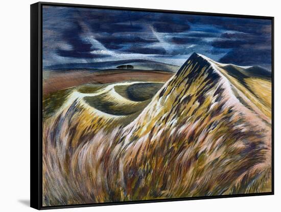 Maiden Castle 2, c.1970-Isabel Alexander-Framed Stretched Canvas