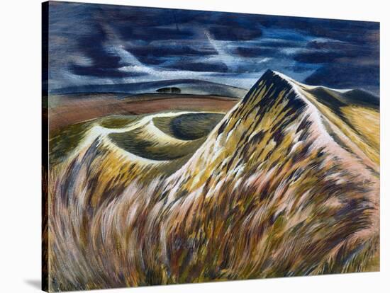 Maiden Castle 2, c.1970-Isabel Alexander-Stretched Canvas