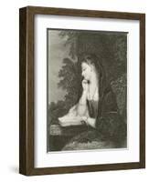 Maiden Meditation-Gilbert Stuart Newton-Framed Giclee Print