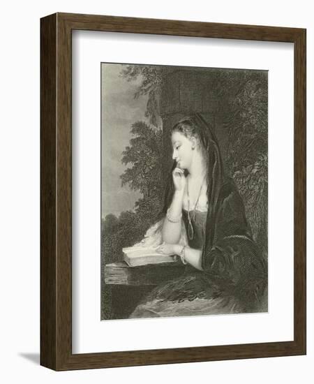 Maiden Meditation-Gilbert Stuart Newton-Framed Giclee Print