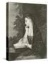 Maiden Meditation-Gilbert Stuart Newton-Stretched Canvas