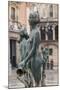 Maiden Statue, Central Fountain Representing Rio Turia, and Cathedral-Eleanor Scriven-Mounted Photographic Print