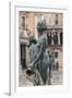 Maiden Statue, Central Fountain Representing Rio Turia, and Cathedral-Eleanor Scriven-Framed Photographic Print